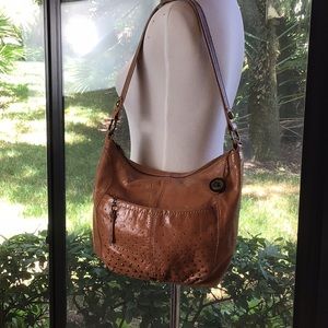 The SAK Soft Leather Studded Hobo Style Bag